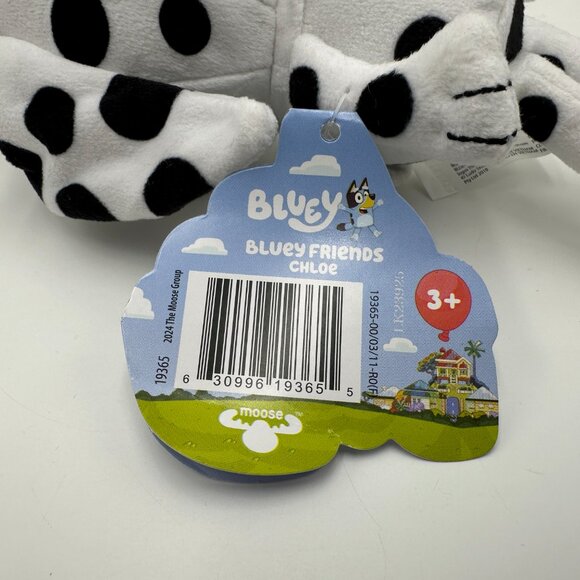 Bluey and Friends 7" Chloe the Dalmatian Plush / NWT - Picture 8 of 9